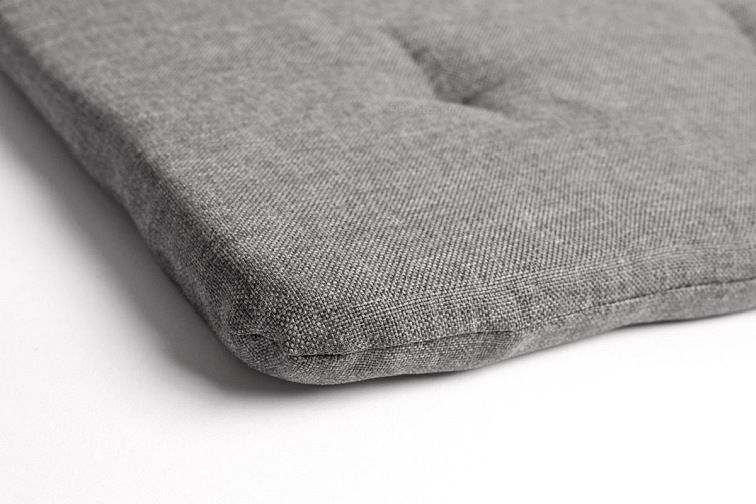 Poduszka na Krzesło Eva II 40cm Jasny Szary