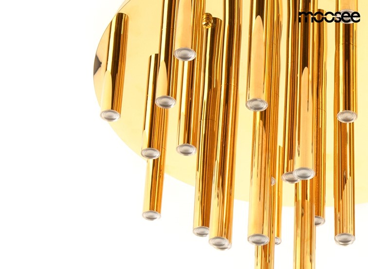 Lampa Sufitowa/Plafon ORGANO 60 Złoty