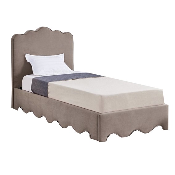 Łóżko ORSO 90x200 cm Beżowy