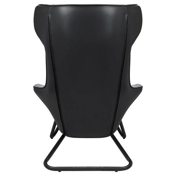 Leżanka Vita 130x75x100 Czarny/Biały