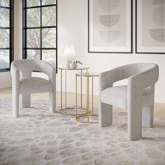 Krzesło LEITH LET71G Szary