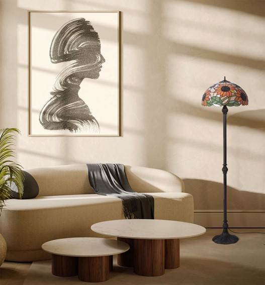 Lampa Podłogowa SUNFLOWER K-F161814 Wielokolorowy