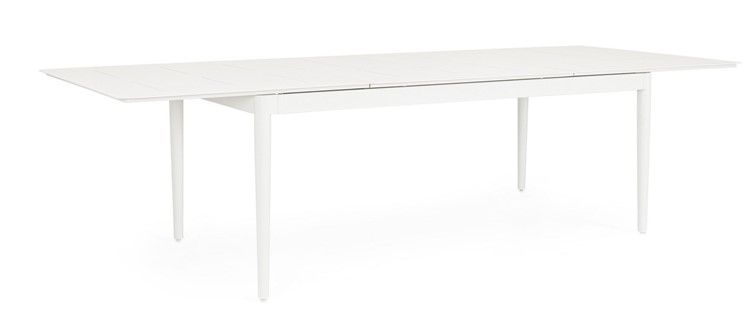 Stół Rozkładany Ogrodowy NEBULA (300-200)x100cm Biały