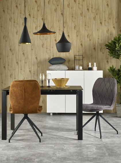 Stół Rozkładany HORIZON (180-120)x85 Popiel