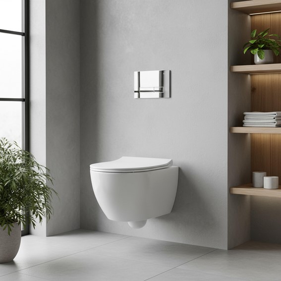 Przycisk Typu HD do Stelaża Podtynkowego Chrom