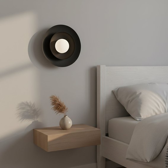 Kinkiet POPPI K1 Czarny