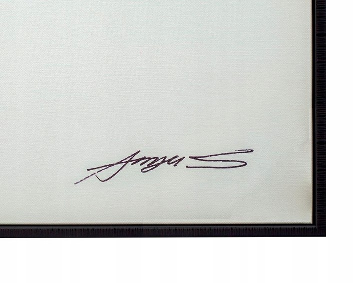 Obraz ABSTRACT SHAPES ORANGE 73x143 cm