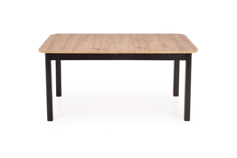 Stół Rozkładany FLORIAN (160-240)x90 Dąb Artisan/Czarny