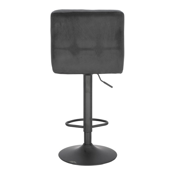 Krzesło Barowe Regulowane Dafne Vic 38x40x87 Czarny