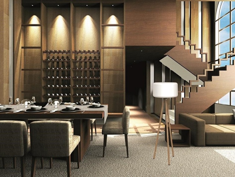 Lampa Podłogowa CHLOE 140 SOLAR SMARTTECH Naturalny/Biały