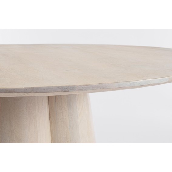 Stół Jadalniany NASSOR fi120 Beżowy