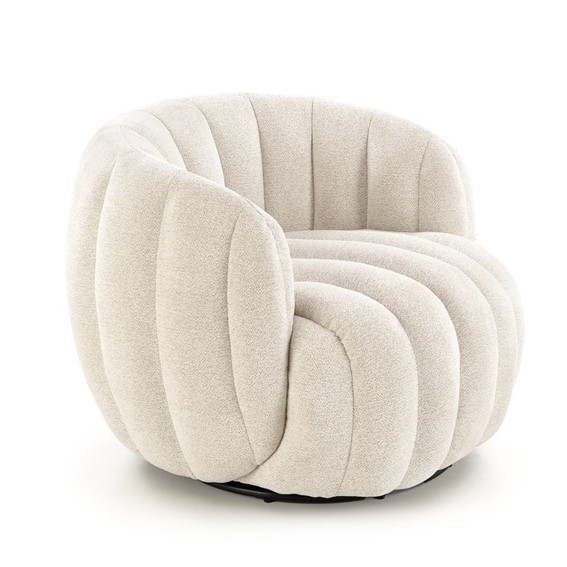 Fotel Wypoczynkowy FRASER Kremowy