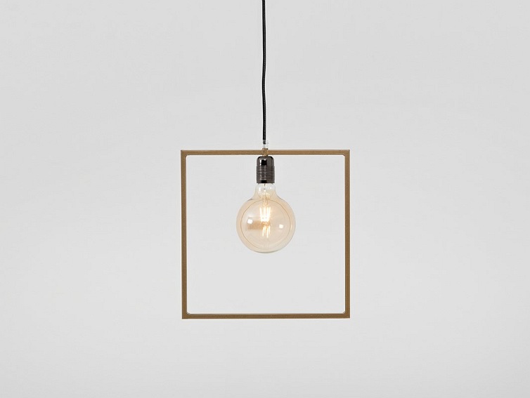 Lampa Wisząca QUADO Złoty