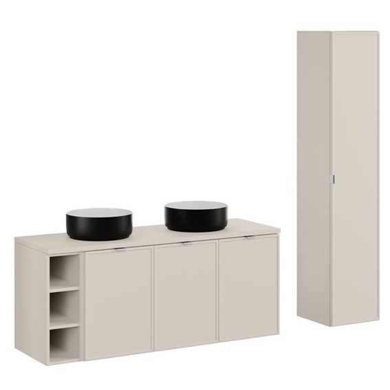 Zestaw Meblowy SIMPLE 140cm Kaszmirowy Mat