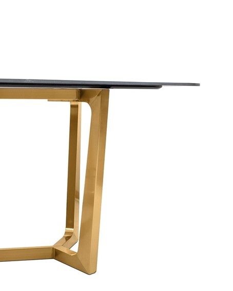 Stół ODEON 180x90 Czarny