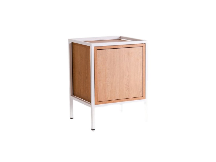 Regał Skap 1R1 Door 45x40x60 Dąb/Biały