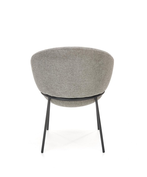 Krzesło K482 Czarny/Popiel