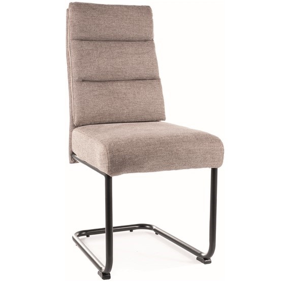 Krzesło BERRY Brego Czarny/Beż 34