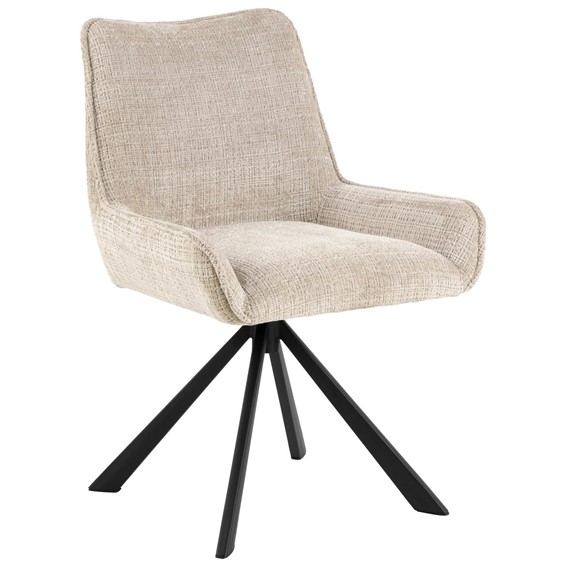 Krzesło Obrotowe EDDIE Beżowy