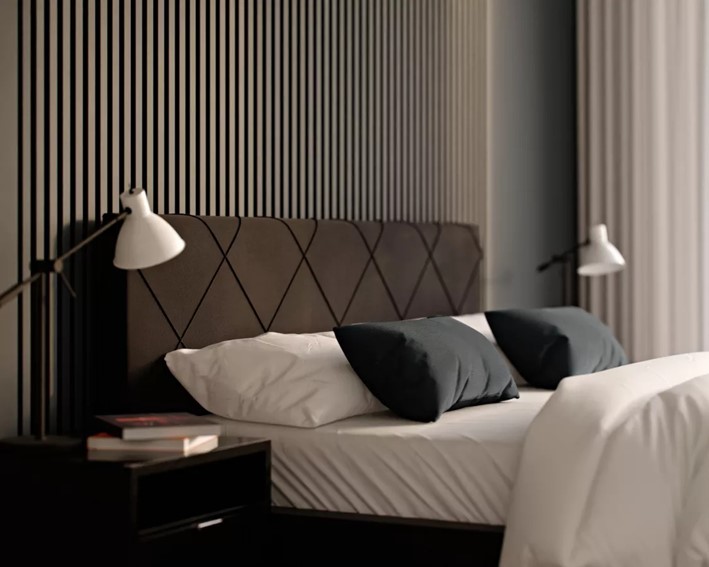 Łóżko Tapicerowane CARO 140x200