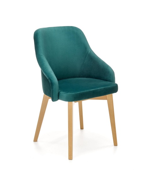 Krzesło TOLEDO 2 Dąb Miodowy/Monolith 37