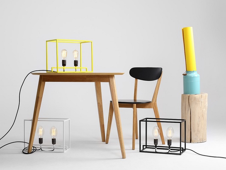 Lampa Stołowa METRIC TABLE Czarny