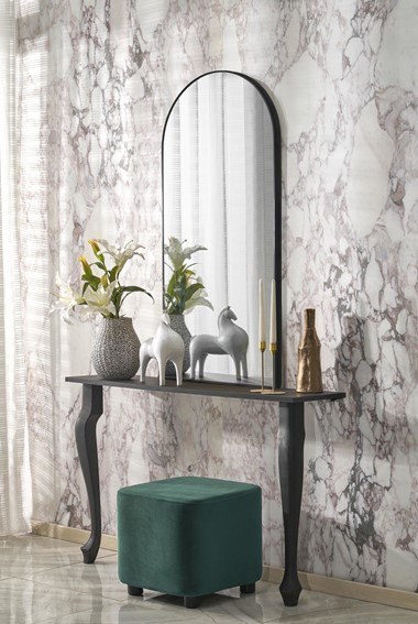 Lustro Ścienne CURIO Czarny