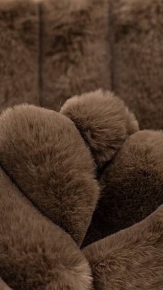 Tkanina VITO 45 Czekoladowy (1mb)