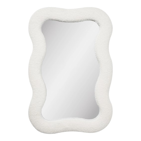 Lustro BOSARO 80x54cm Biały