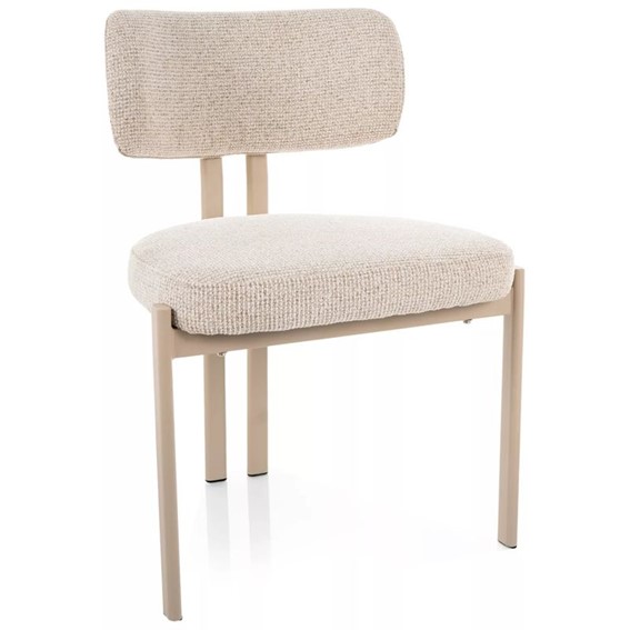 Krzesło MISAKI Jasny Beż/Kaszmir