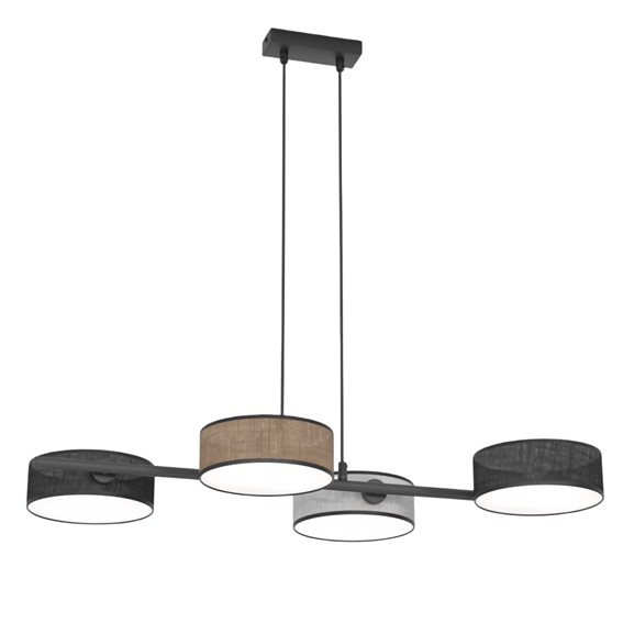 Lampa Wisząca DRUMZ 4 MIX1 Wielokolorowy