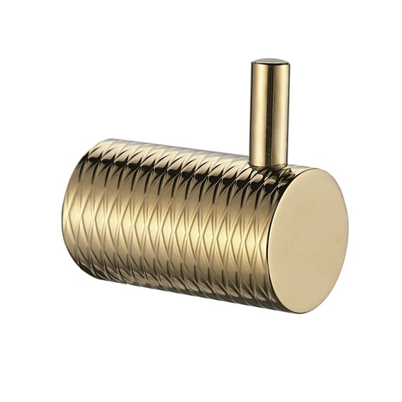 Wieszak Łazienkowy PRISM 9706 Złoty Szczotkowany