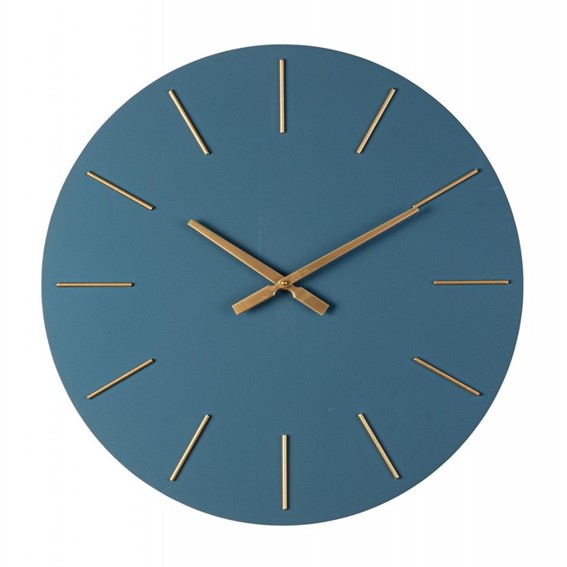 Zegar Ścienny TIMELINE 60 Niebieski