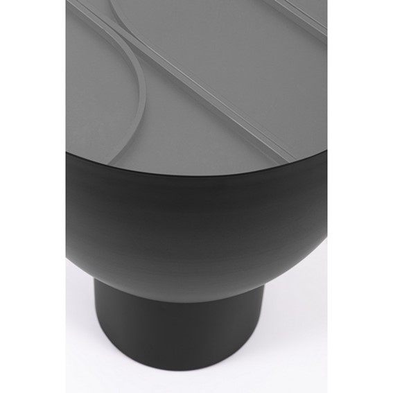 Stolik Kawowy ARCHIE Fi40,5cm Czarny