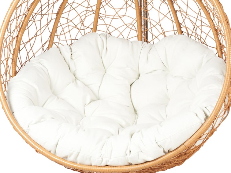 Zestaw 2 Foteli Ogrodowych F-03 L+XL Naturalny/Brązowy