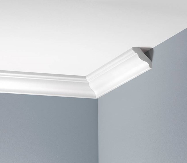 Listwa Gzymsowa Gładka LGG-24 Flex 235 cm Biały