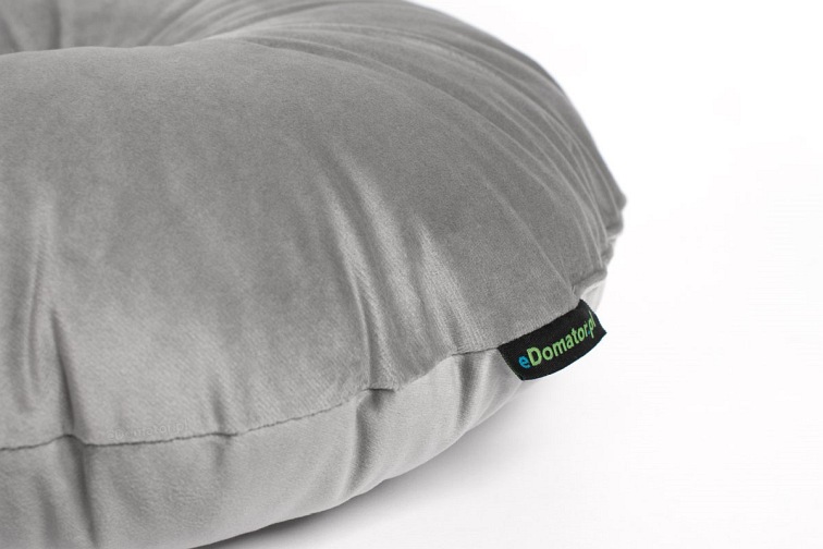 Okrągła Poduszka OLIWIA 40cm Szary