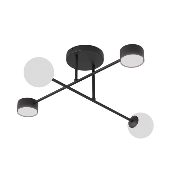 Lampa Sufitowa HOLON 4 Czarny