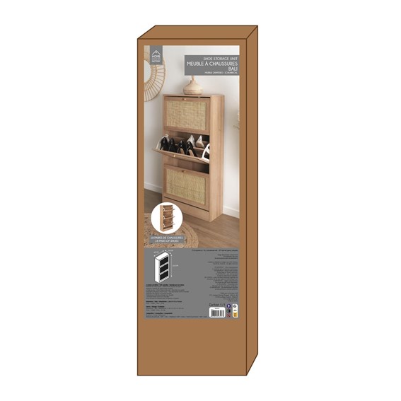 Szafka na Buty BALI Naturalny