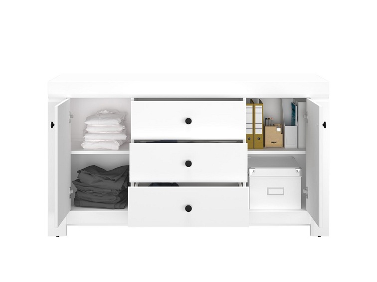 Komoda Lahti 09 42x153x85 Biały Alpejski