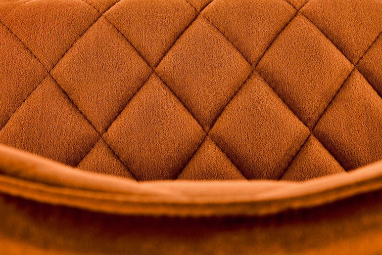 Krzesło K450 Czarny/Cynamonowy