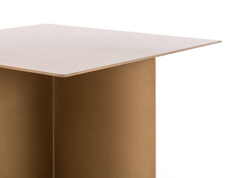 Stolik Oli Metal 30x30x60 Złoty