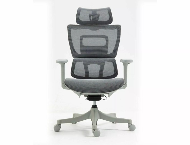 Fotel Biurowy Obrotowy WINNER Szary/Czarny