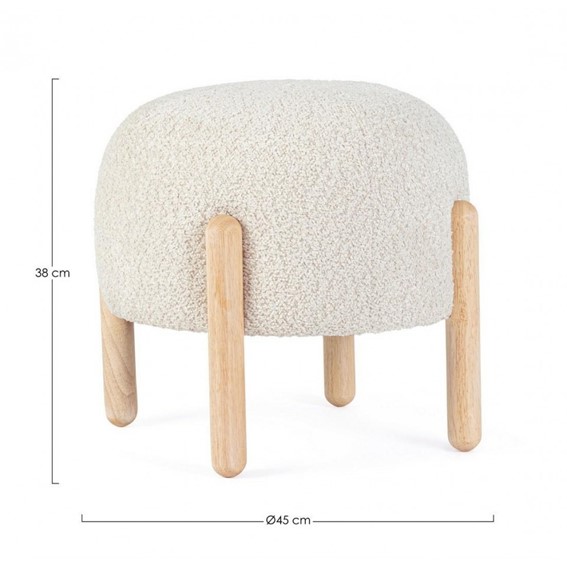 Stołek DAYLA Beżowy