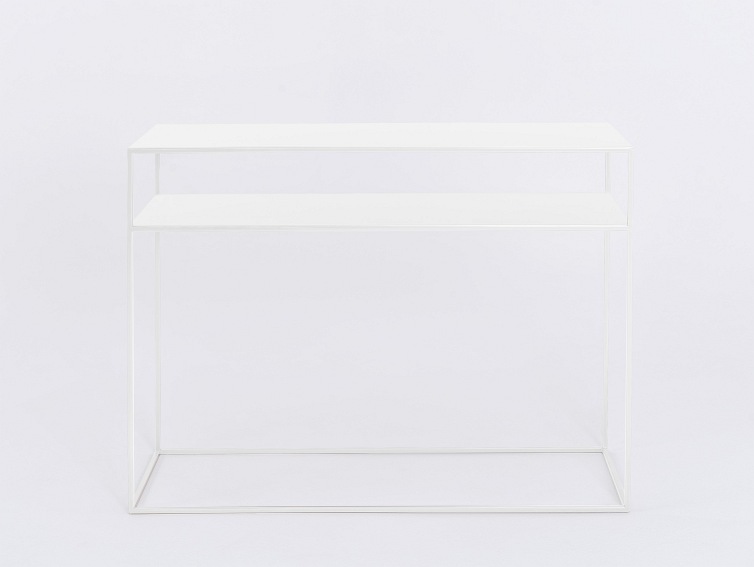 Konsola TENSIO 2 Floor Metal 100x35 Biały