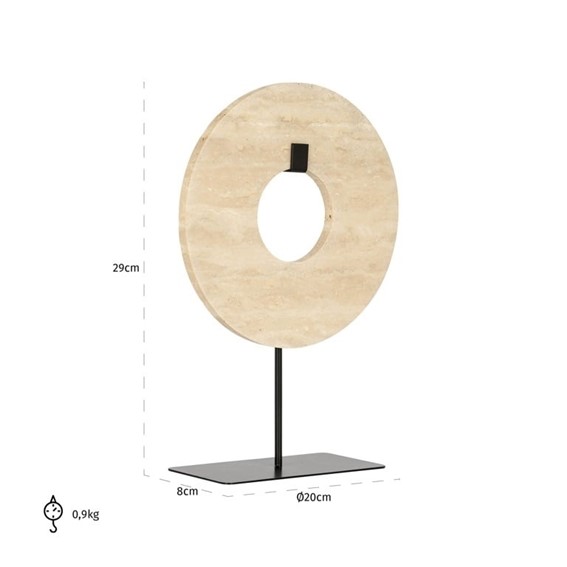 Dekoracja Stojąca MANOU S Beż