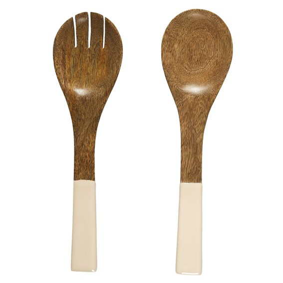 Zestaw Sztućców do Serwowania DUNE Brązowy