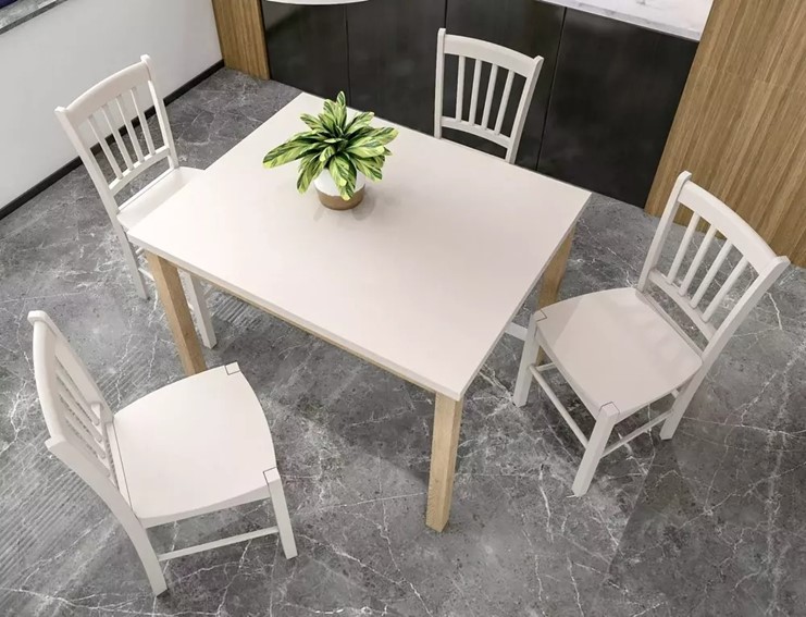 Stół ADAM 90x65 Kaszmir/Dąb Cremona Torro