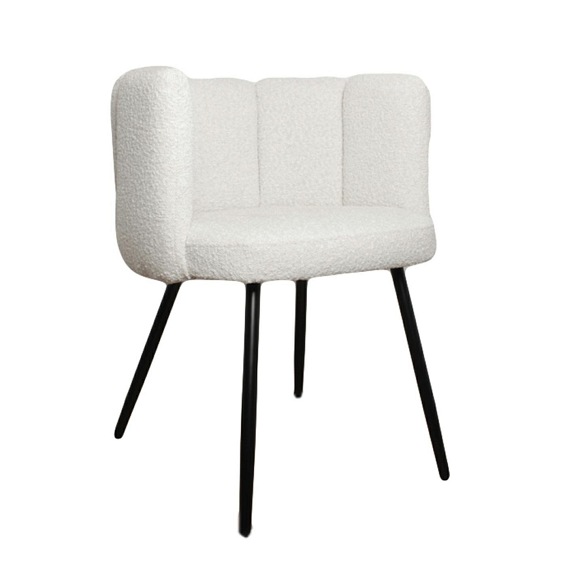 Krzesło Paume 53x60x75 Biały