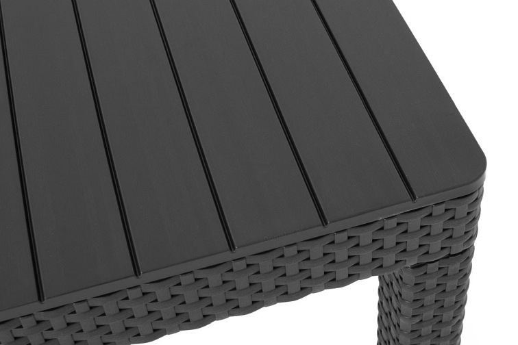 Zestaw Ogrodowy Rosalie Set Max 5-Osobowy Grafit